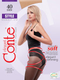 Колготки Conte STYLE Nero (черные) 40den